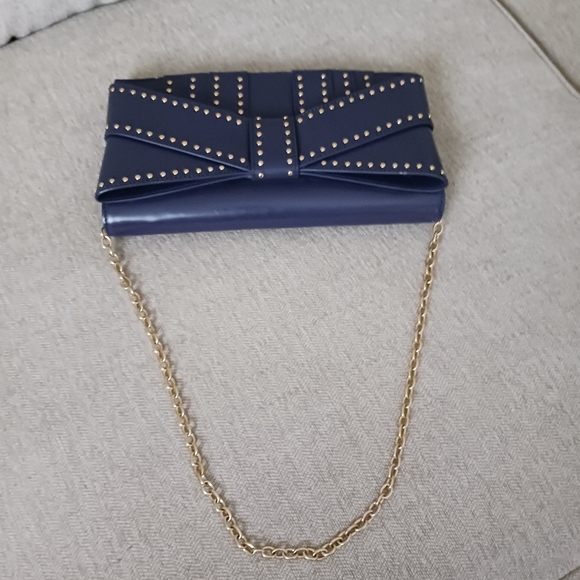 Zac Posen New York purple bow leather shoulders bag - Picture 12 of 12